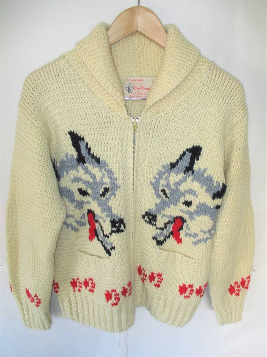 します】 Used Drybones Wolf Cowichan カウチンセーターの通販 by