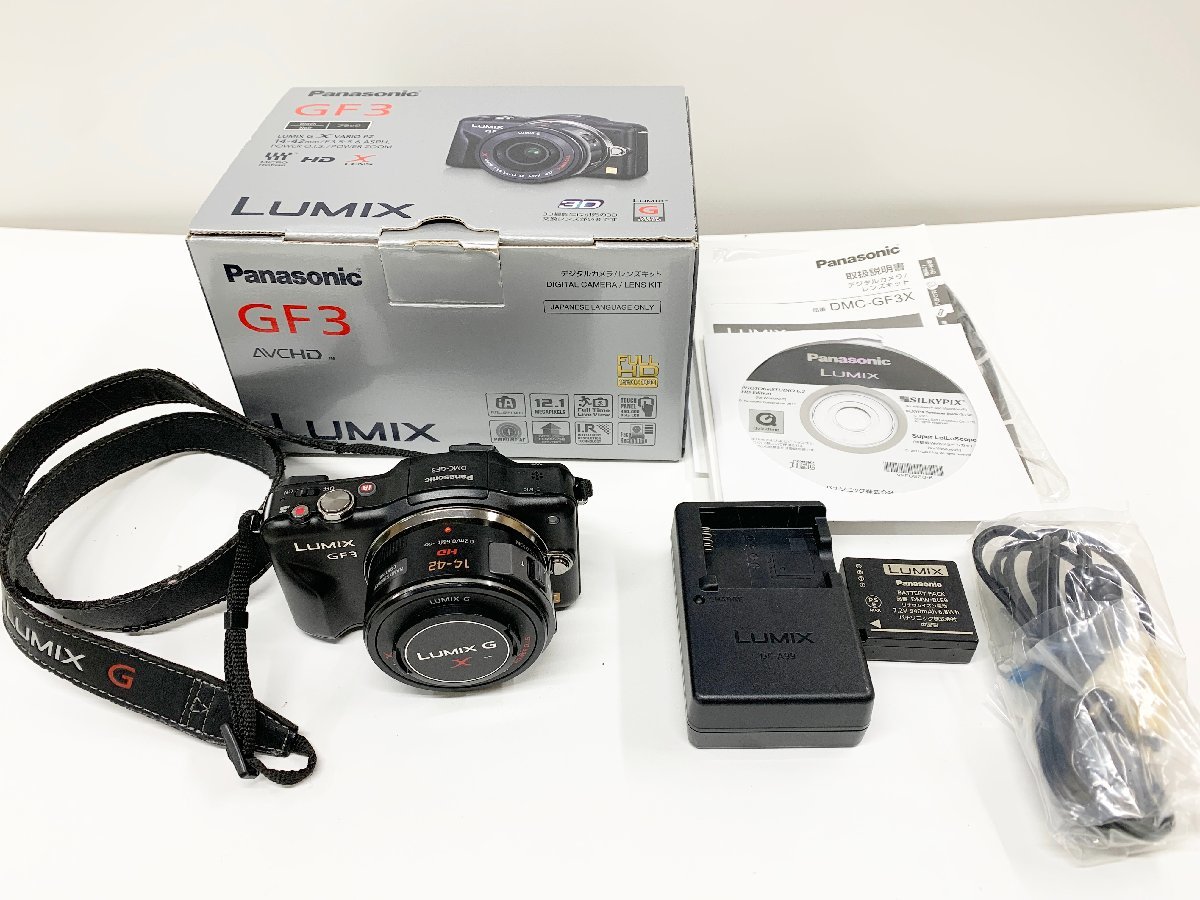 Panasonic DMC-GF3 LUMIX GF3 パナソニック ミラーレス一眼レフカメラ