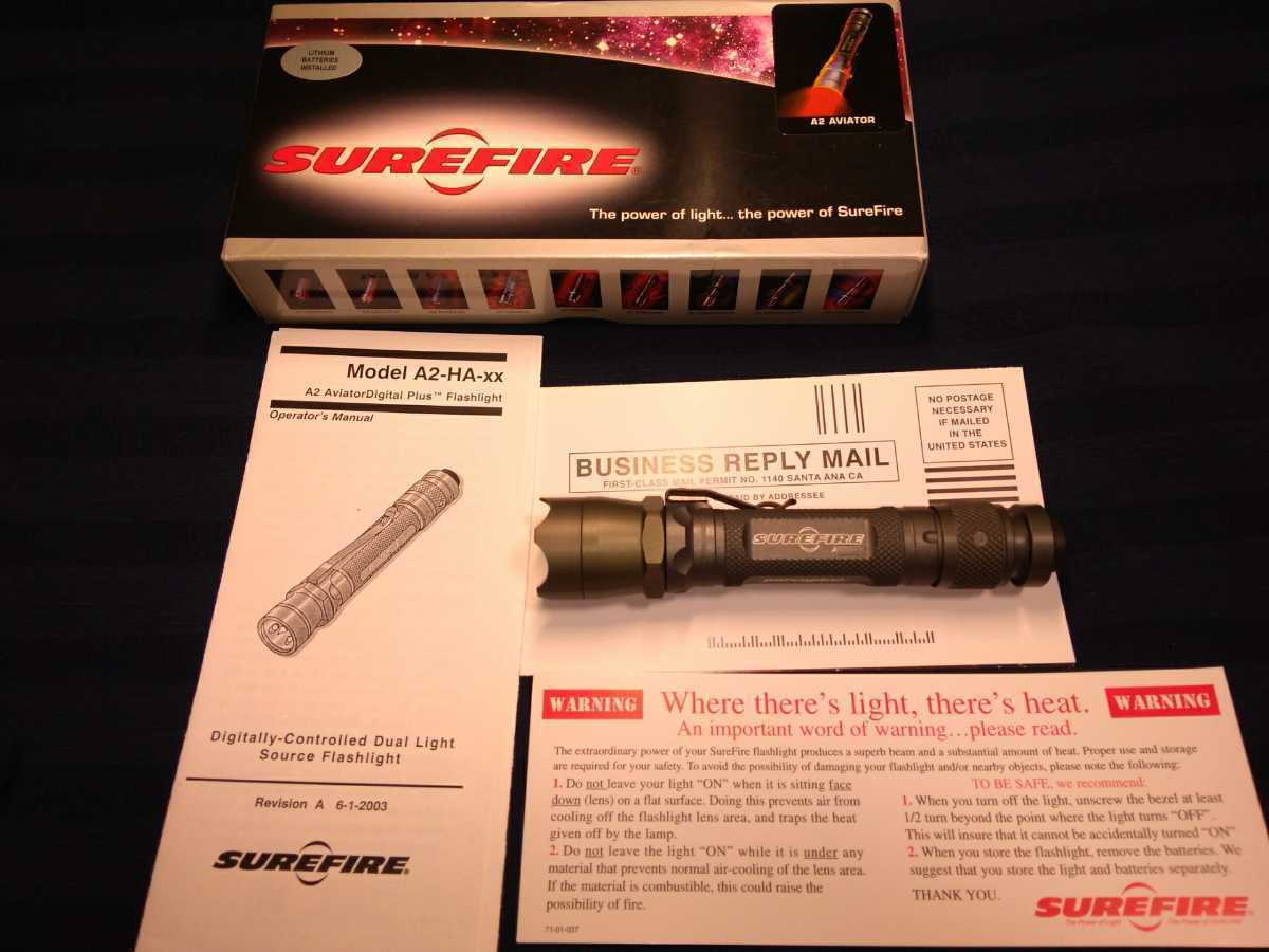 ○日本正規品○ ☆ 限定 Surefire AVIATOR A2 Porcupine