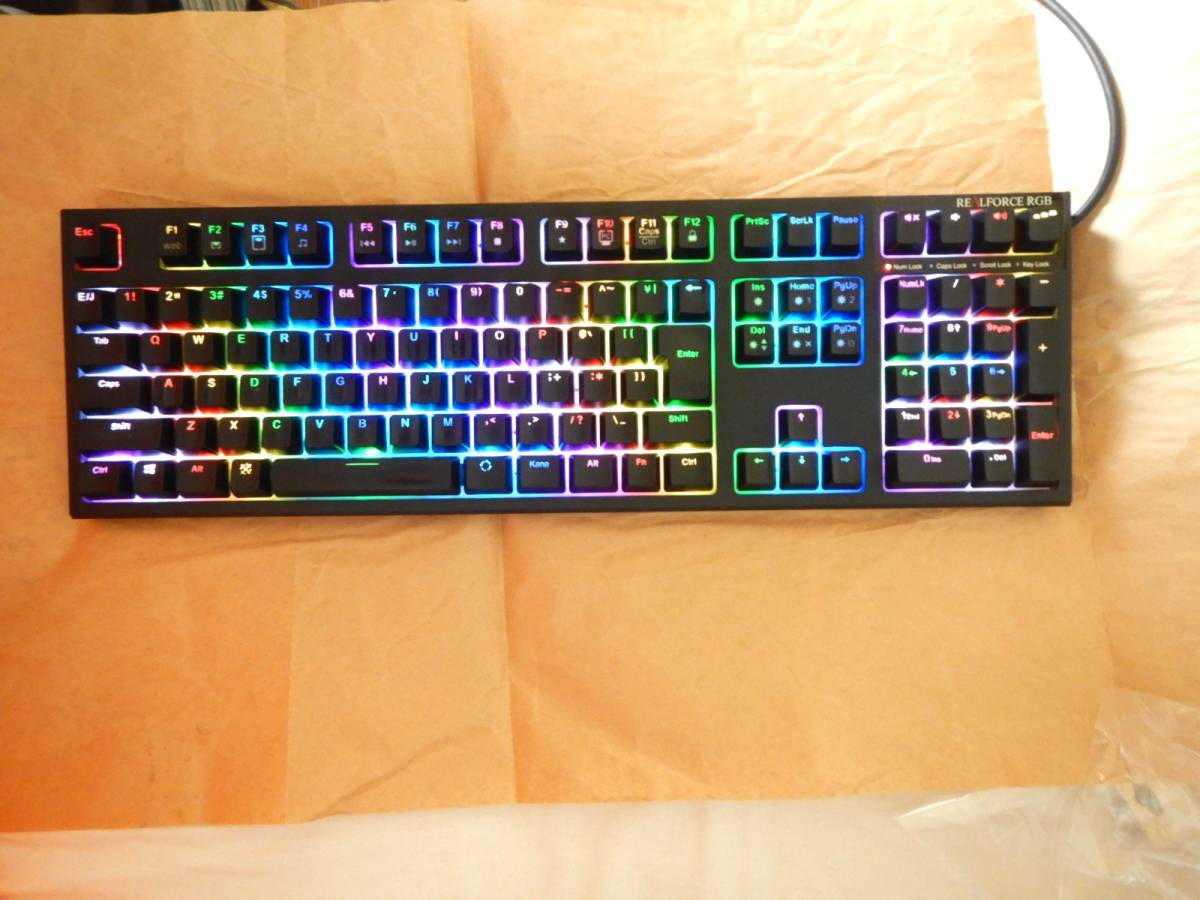 ◇SALE公式 東プレ 東プレ RGB REALFORCE RGB 新品 Realforce 日本語