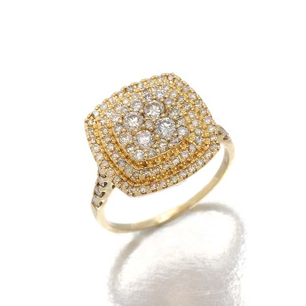 K18YG ダイヤモンド リング 12号 D1.00ct www.anac-mali.org