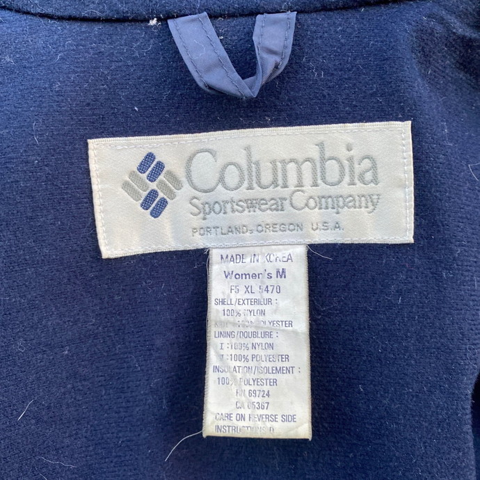 90年代 Columbia コロンビア 中綿 マウンテンジャケット レディースM_画像8