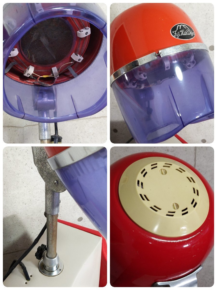  Showa Retro antique coin timer attaching dryer chair bath sen hot water operation verification ending key attaching [* receipt x138*]