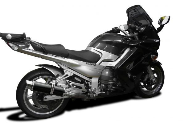 DELKEVIC スリップオンカーボンマフラー★YAMAHA FJR1300 2006-2018 350mm KIT2660_画像3