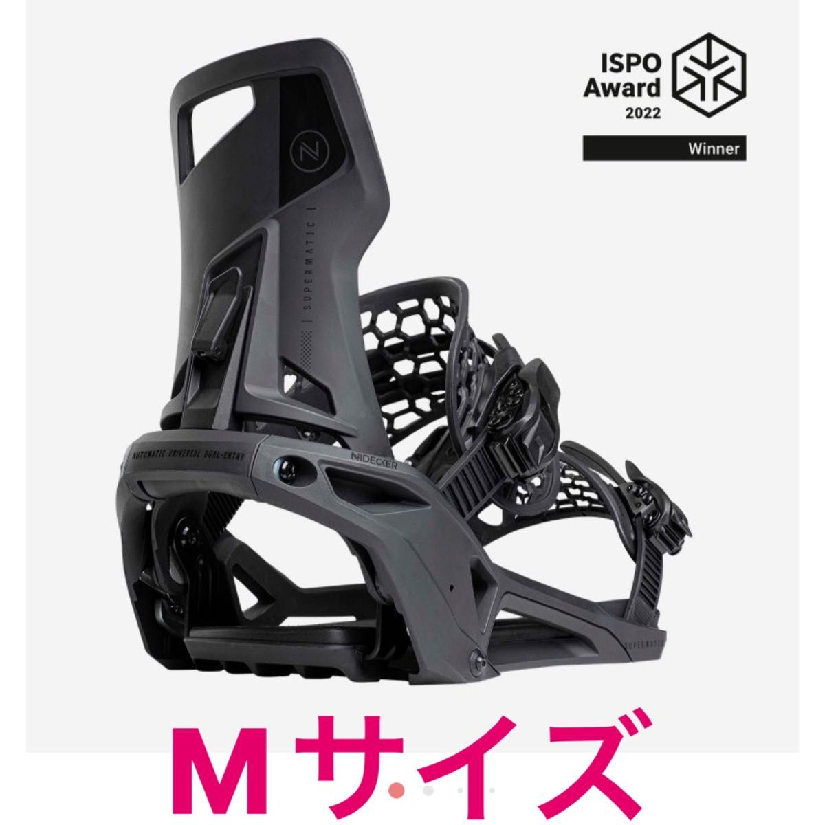 nidecker supermatic バインディング Mサイズ スノーボード