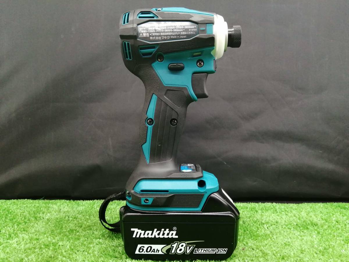 未使用品 makita マキタ 18v 6.0Ah 充電式インパクトドライバ