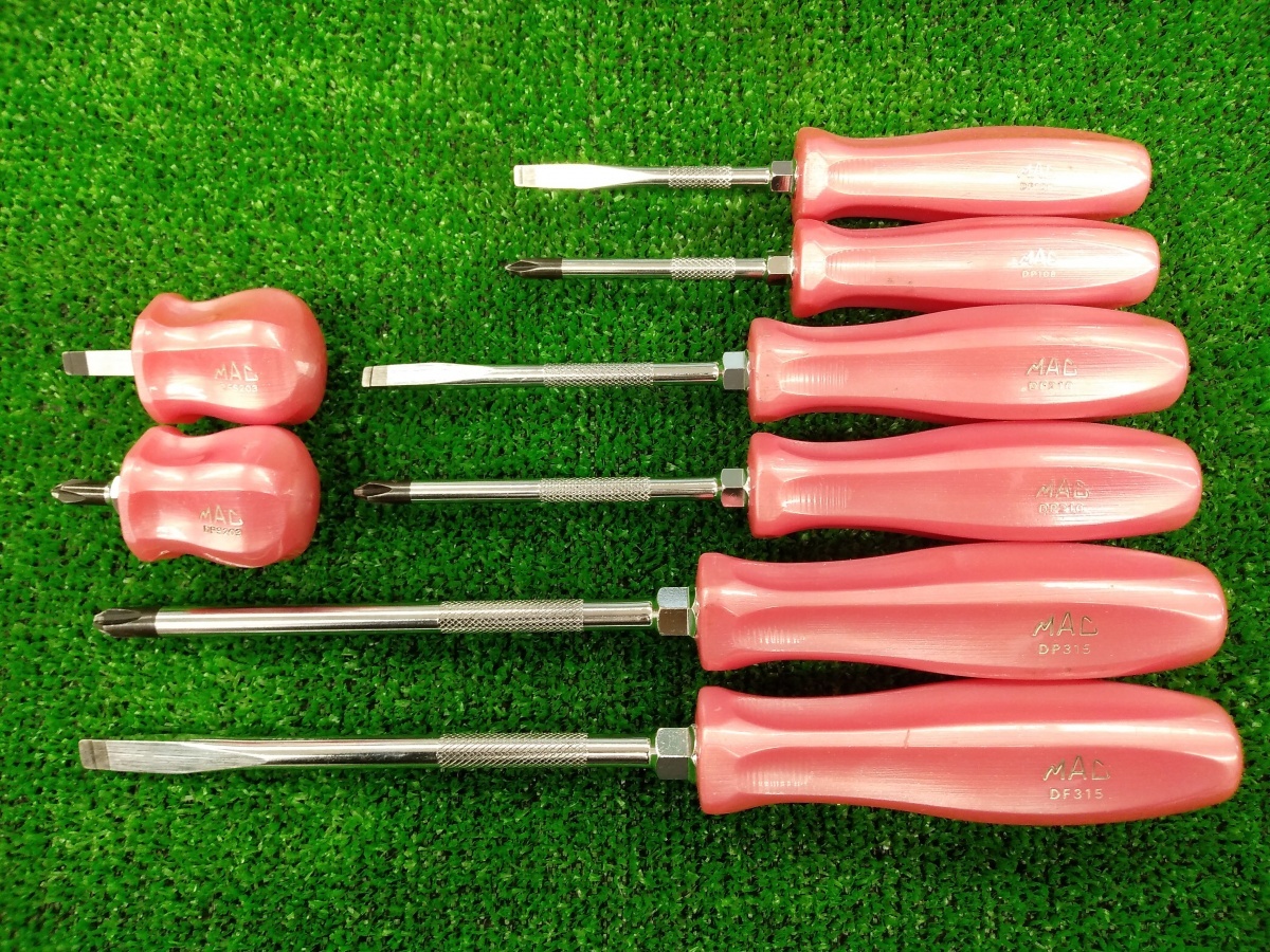 美品 MAC TOOLS マックツール ドライバーセット 2011年限定 桜色