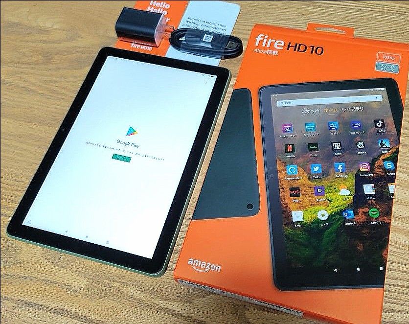 Amazon Fire HD 10 タブレット 最新第11世代 オリーブ (10 1インチHDディスプレイ) 32GB｜PayPayフリマ