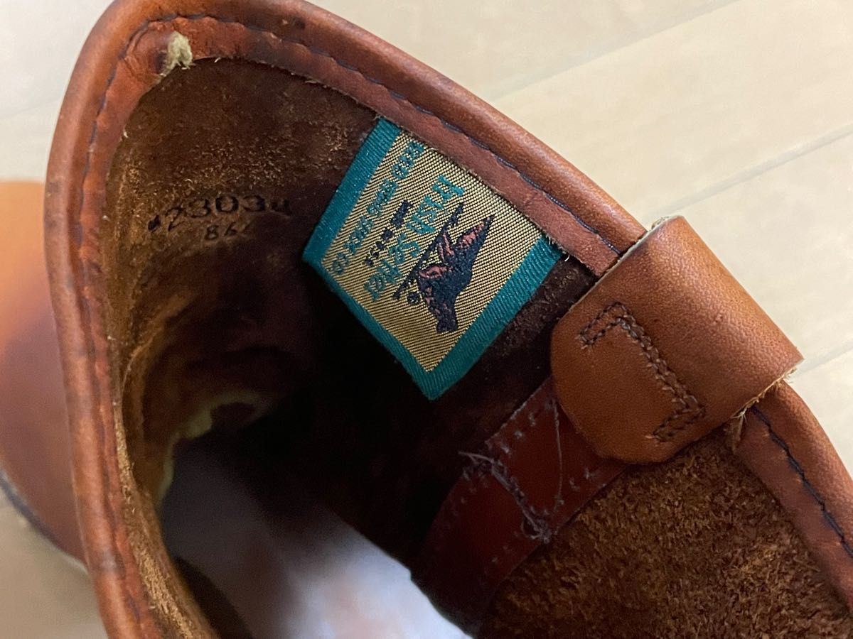 Red Wing レッドウイング 犬刻印 緑犬タグ ペコス 866 8 5E|PayPayフリマ