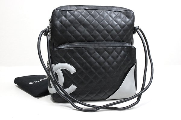 シャネル CHANEL カンボンライン ボディー ウエスト ショルダーバッグ