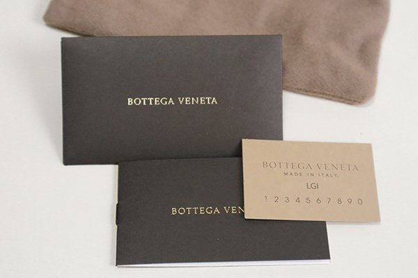 BOTTEGA VENETA ◆ ウォレットコード オレンジ (付属品あり) ストラップ 編み込み ボッテガヴェネタ ◆C1_画像5