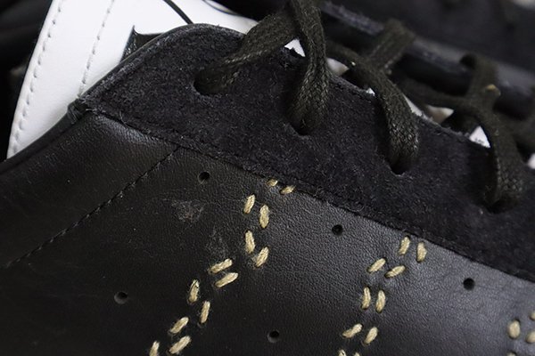 Y's × adidas ◆SUPER POSITION スニーカー 黒 30.5cm レザー ステッチ ローカット G97759 アディダス ワイズ ヨウジヤマモト ◆H-1_画像7
