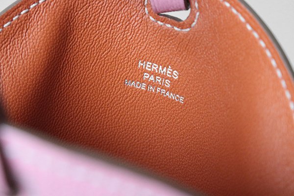 HERMES ◆レザー ショルダー スマホケース インザループ トゥゴー GM シェーブル (D刻印) ピンク ポシェット バッグ 保存袋付 エルメス /C1_画像7
