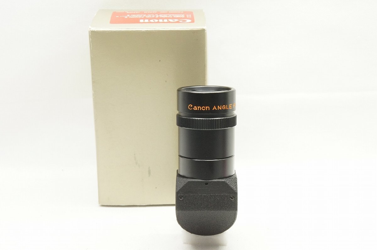 【アルプスカメラ】美品 Canon キヤノン ANGLE FINDER B アングルファインダー 元箱付 221210i_画像1