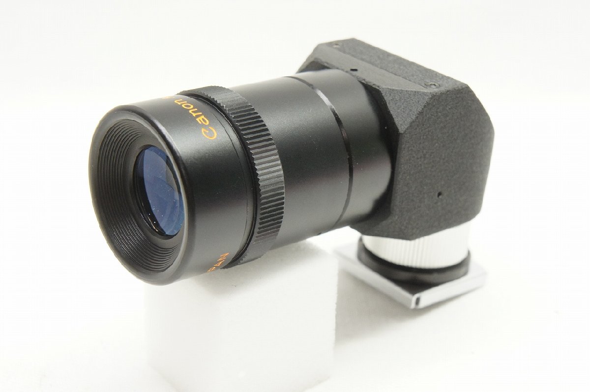 【アルプスカメラ】美品 Canon キヤノン ANGLE FINDER B アングルファインダー 元箱付 221210i_画像2