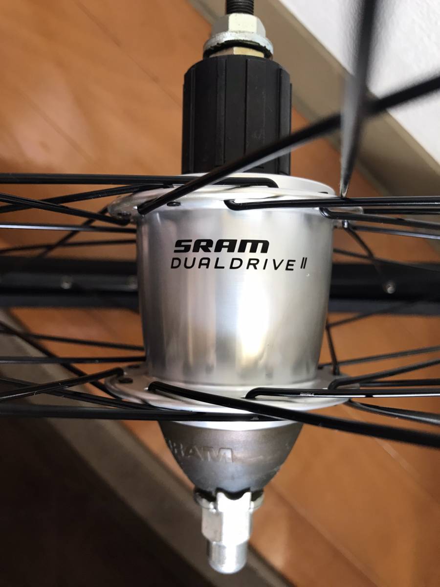 正規 DualDriveⅡ 新品未使用超レア SRAM 24-30段変速ホイール 26