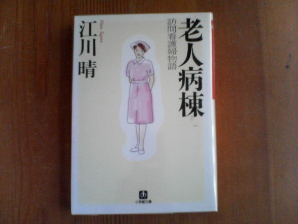 DF　老人病棟　訪問看護婦物語　江川晴　小学館文庫　1998年発行_画像1