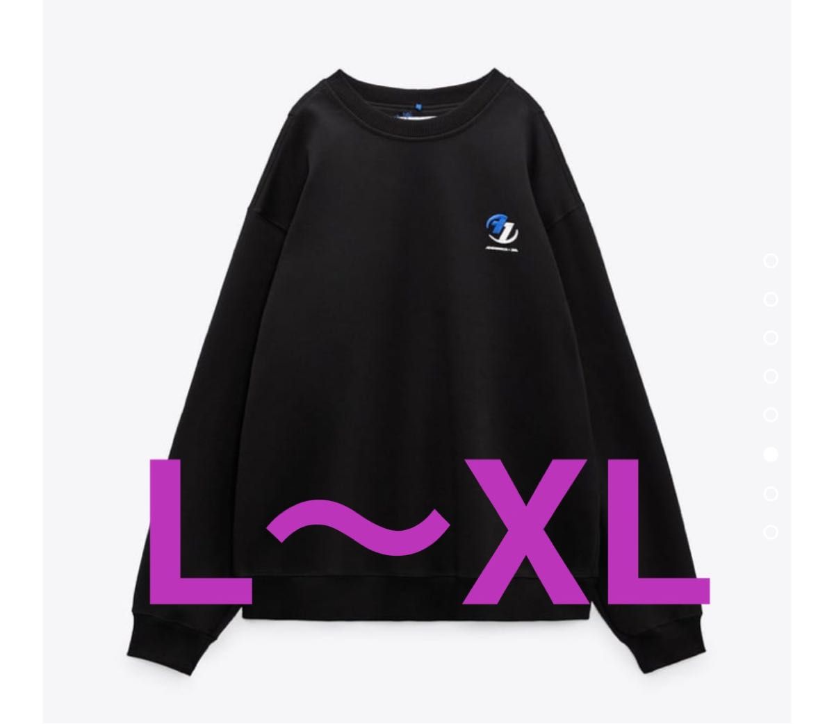 ZARA adererror オーバーサイズ スウェットシャツ S-M