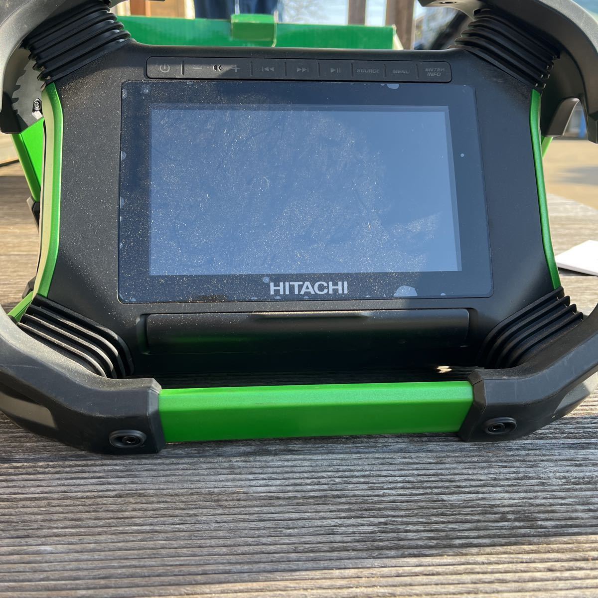定番キャンバス 日立工機コードレスラジオ付テレビ UR18DSML sushitai