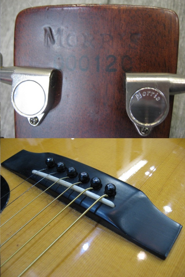 ●管理W-30 ◆即決◆ Morris 【W-30】 モーリス アコースティックギター USED MADE IN JAPAN アコギ 8
