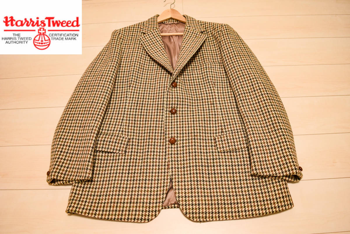 完成品 ハリスツイード HarrisTweed ビンテージ 1960年代 美品 DUNN