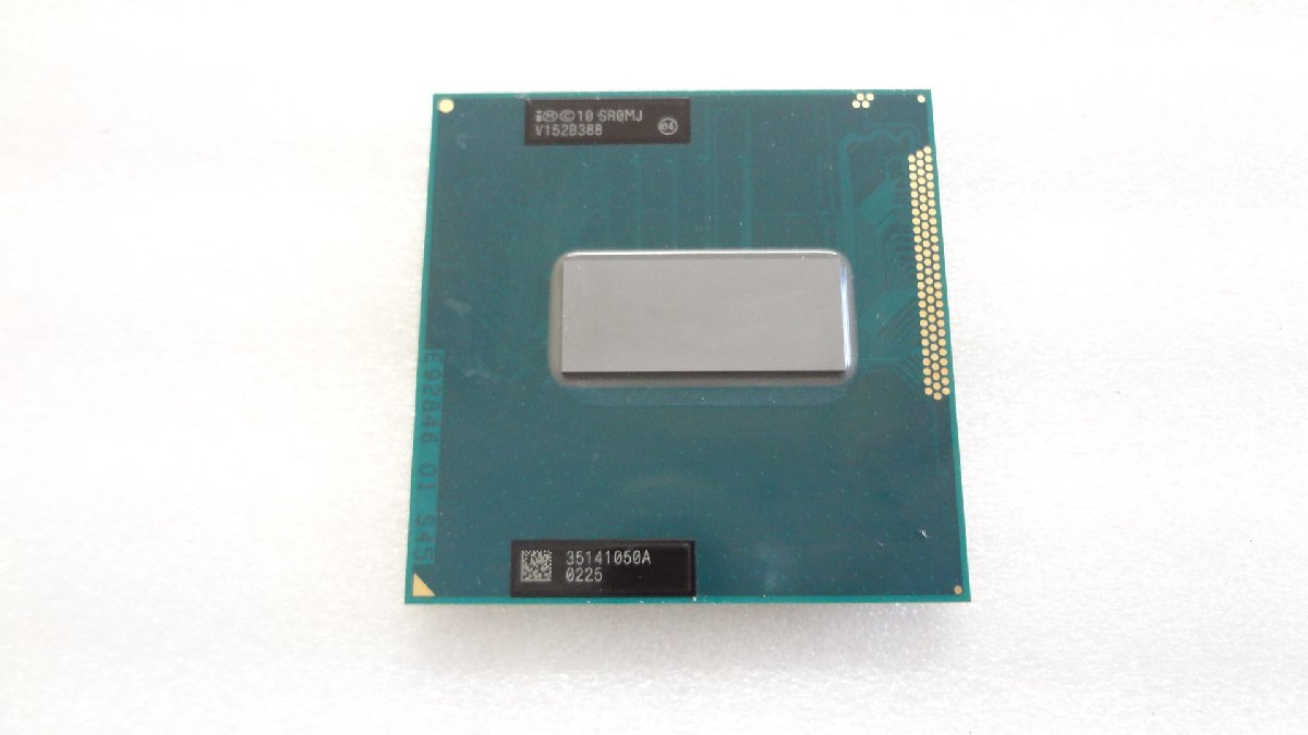 Intel Core i7-3820QM SR0MJ 2.70GHz 中古動作品