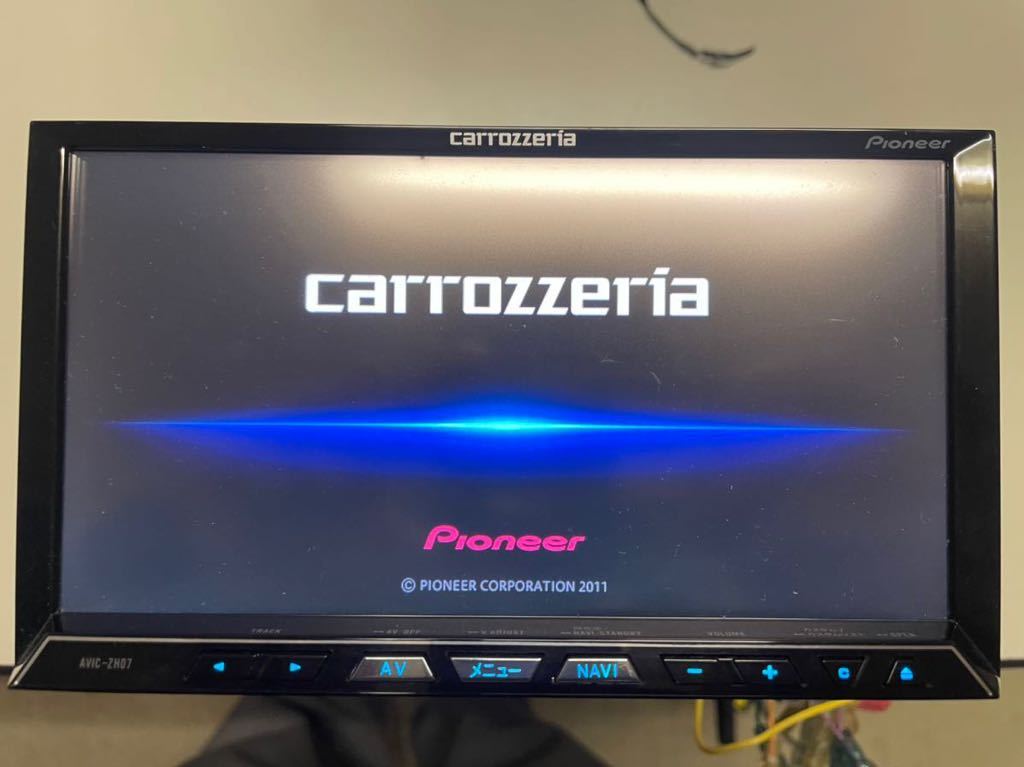 カロッツェリア AVIC-ZH07 HDDナビ サイバーナビ carrozzeria ジャンクの為1円スタート売り切り