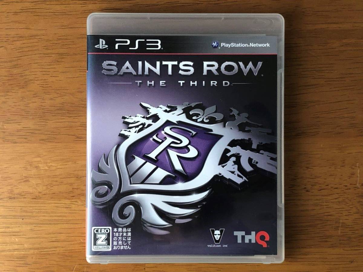 送料無料☆［PS3］ セインツロウ ザ・サード / SAINTS ROW THE THIRD　THQジャパン　動作確認済み_画像1