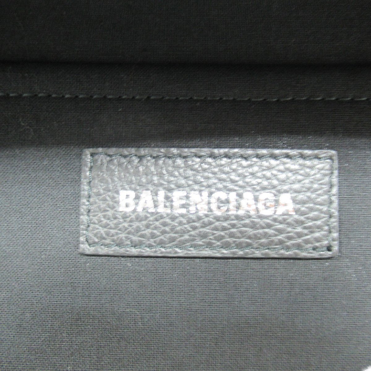 BALENCIAGA バレンシアガ 2wayショルダーバッグ ブラック系 カーフ（牛革） ユニセックス_画像10