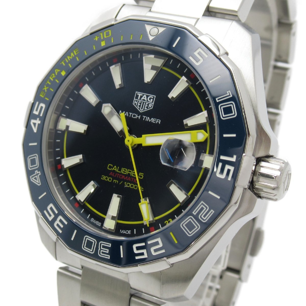 TAG HEUER タグホイヤー 腕時計 アクアレーサー 腕時計 ブルー系 ステンレススチール  メンズ - 2