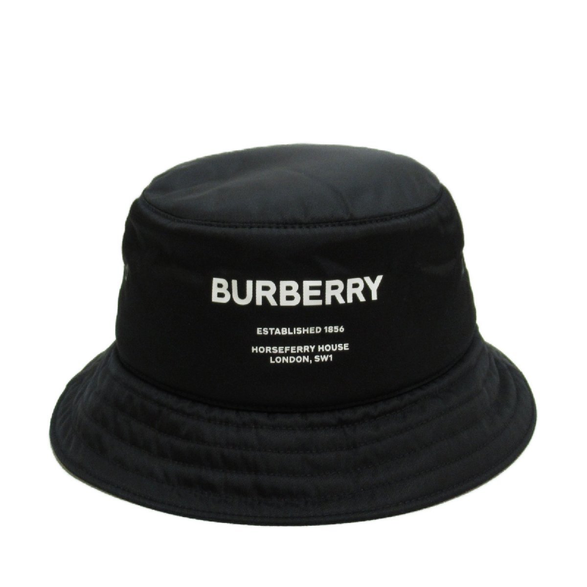 BURBERRY バーバリー ハット 帽子バケットハット ブラック系 ナイロン