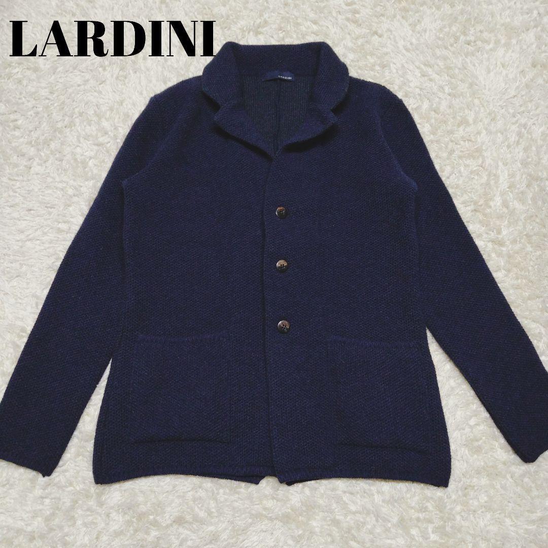 セール商品 伊製 LARDINI ラルディーニ ウールニット ジャケット M