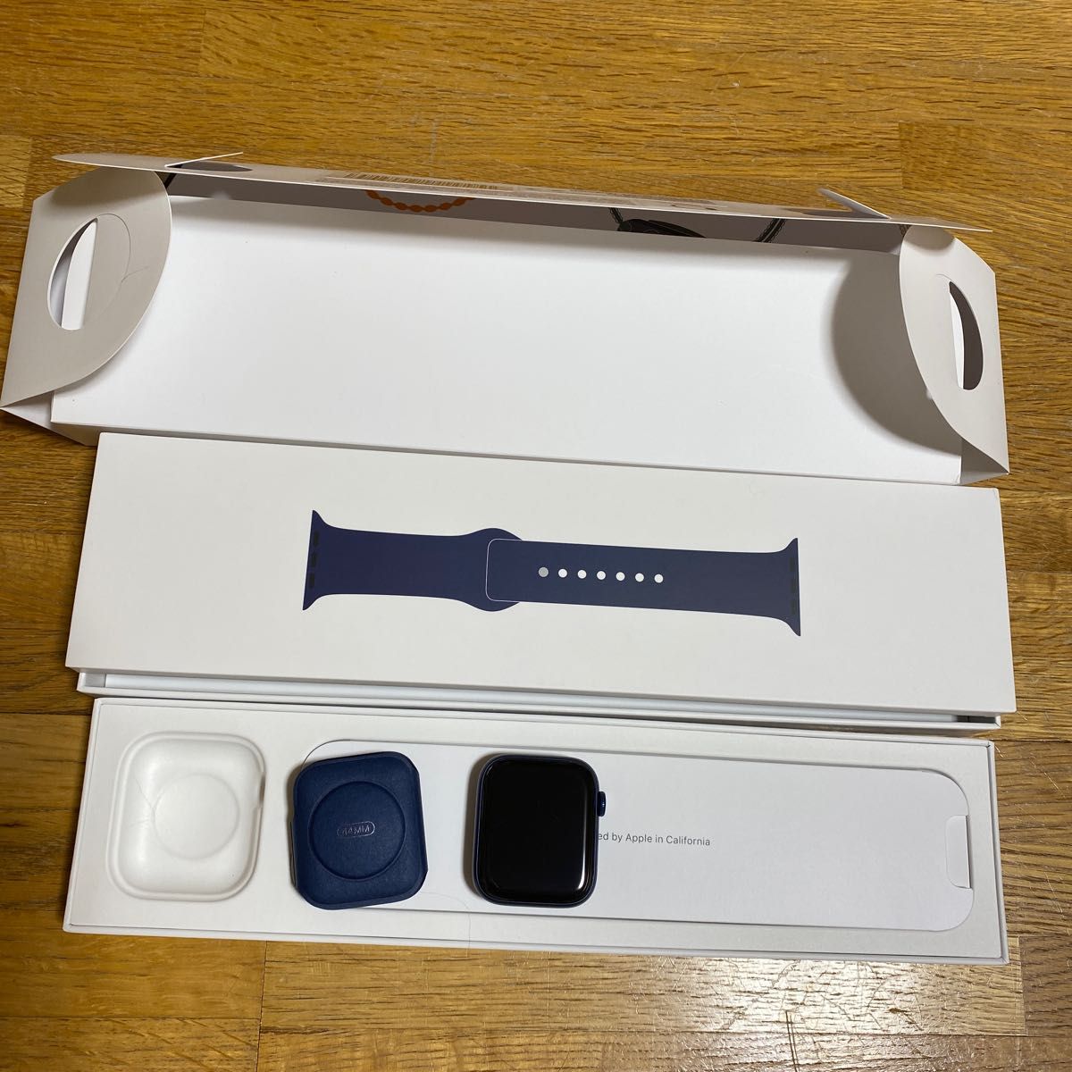 しゅい様専用 Apple Watch Series6 ブルーアルミニウム 44mm GPS+