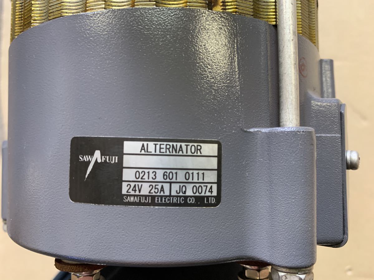 ヤンマー 舶用 オルタネーター 24V 25A 600W ヤンマー 舶用 オルタネーター 24V 25A 600W