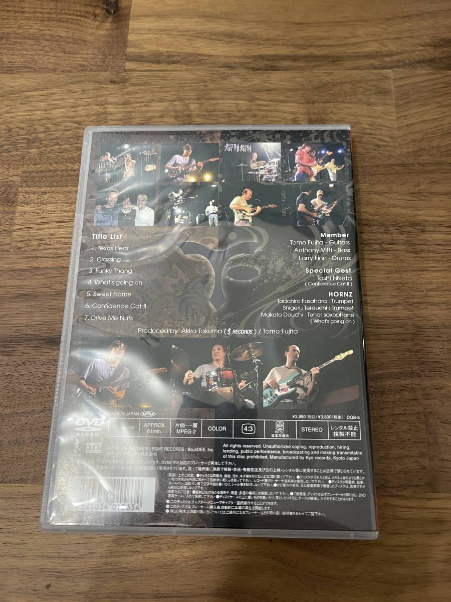 京都 ENERGY DVD トモ藤田 tomo fujita jazz guitar ジャズギター anthony vitti larry finn toshi hiketa_画像2