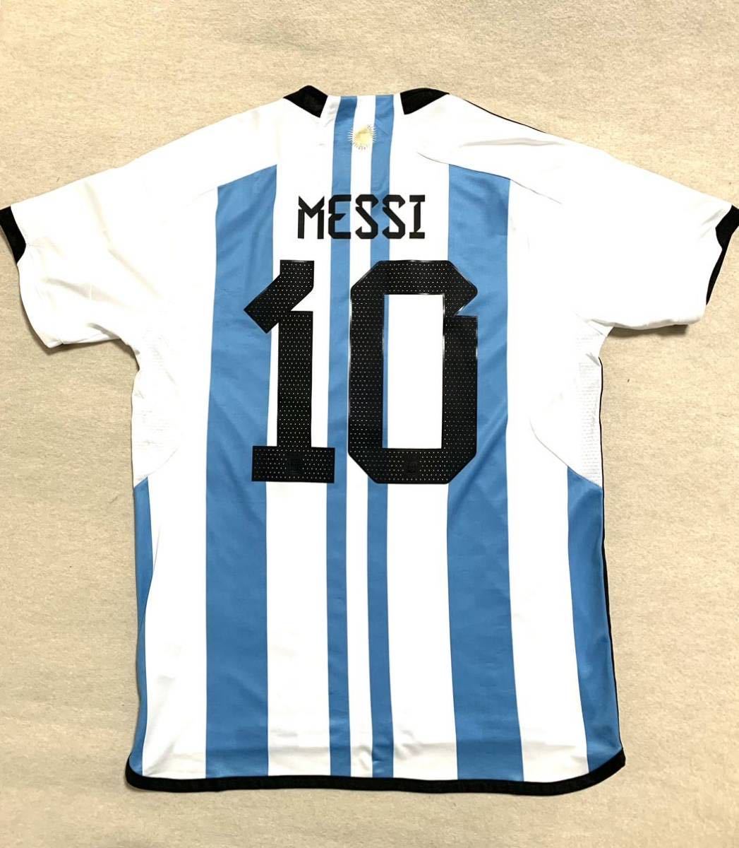 驚きの値段で メッシ アルゼンチン代表 150 水色トロフィ⚽子供サッカーユニフォーム キッズ