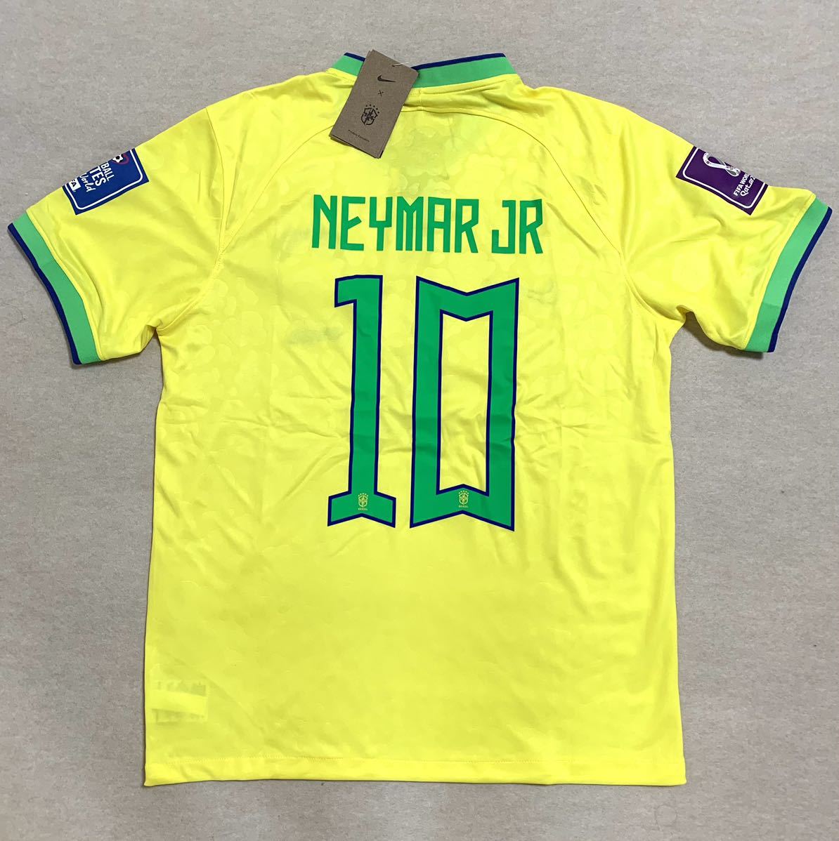 ワールドカップ2022 ブラジル代表ネイマール選手ホーム レプリカ ワールドカップ2022 ブラジル代表ネイマール選手ホーム レプリカ