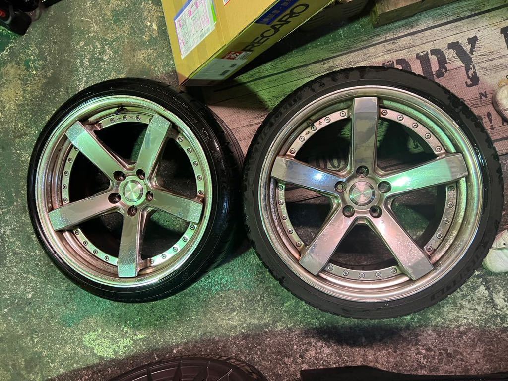 となります 4本購入で送料無料 WORK ZEAST ST2 19x9.5J 5/114.3 S Disk