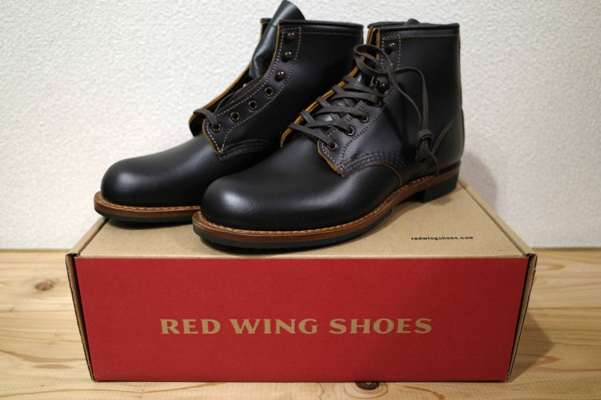 ☆大感謝セール】 フラットボックス ベックマン SHOES WING RED レッド