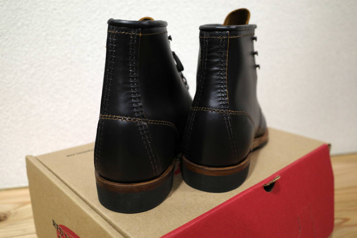 春のコレクション フラットボックス ベックマン SHOES WING RED レッド