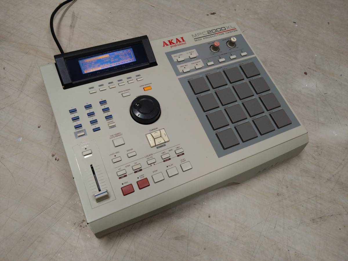 メンテ済！AKAI MPC2000XL 全スイッチ、スライダー新品 CF-siegfried