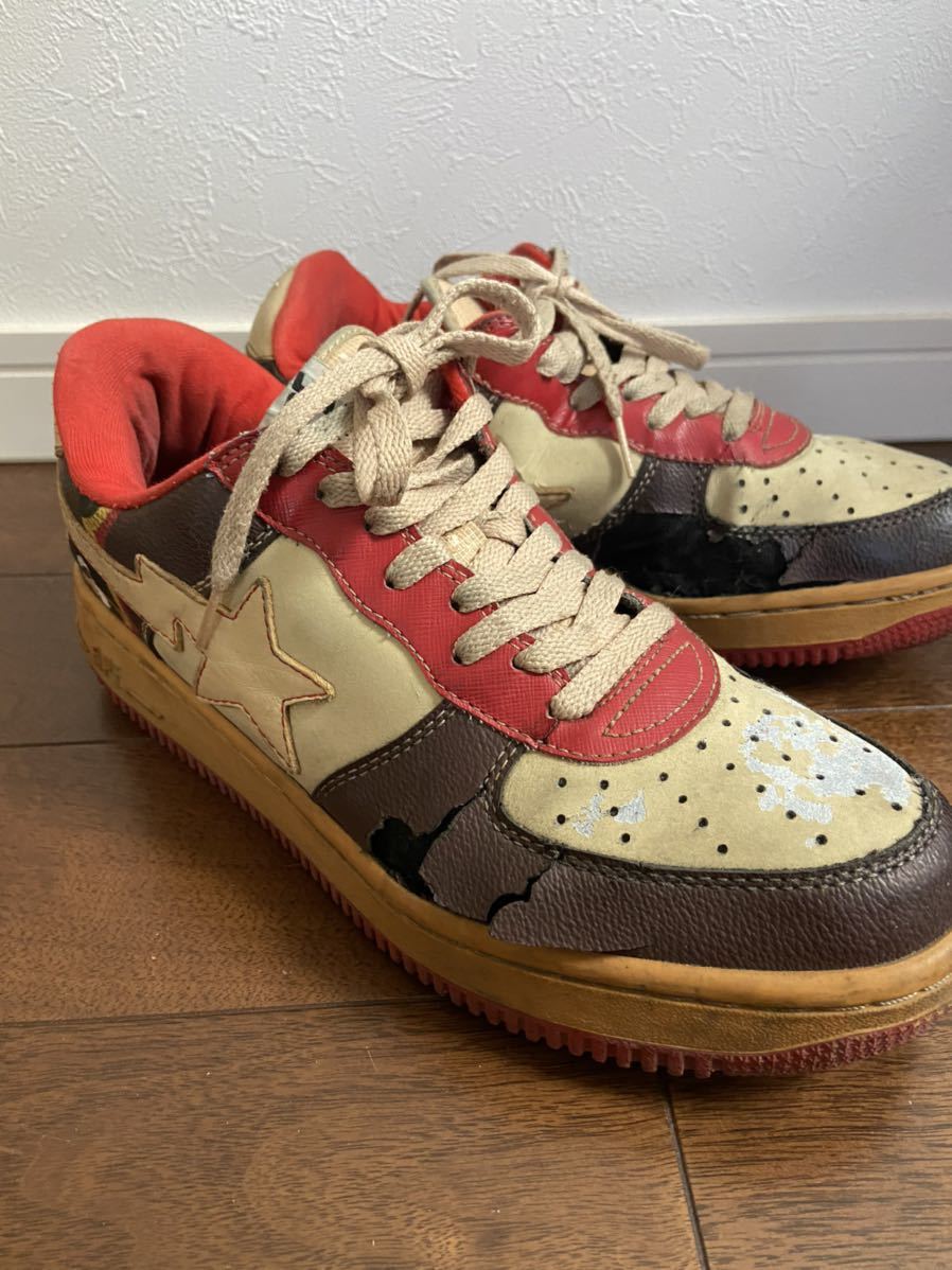 A BATHING APE BAPE マイロ KANYE WEST コラボ ベイプスタ bapesta