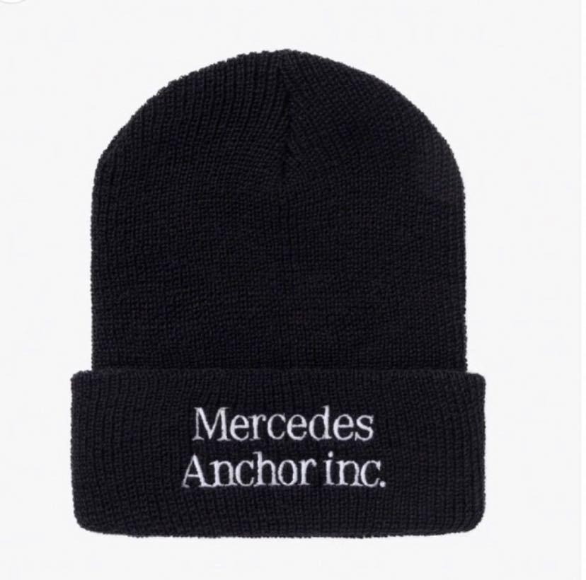 Mercedes Anchor Inc. Watch Cap Beanie メルセデス アンカーインク ニット帽 ブラックアイパッチ 野村訓市 帽子 フイナム ah.h エンノイ_画像2