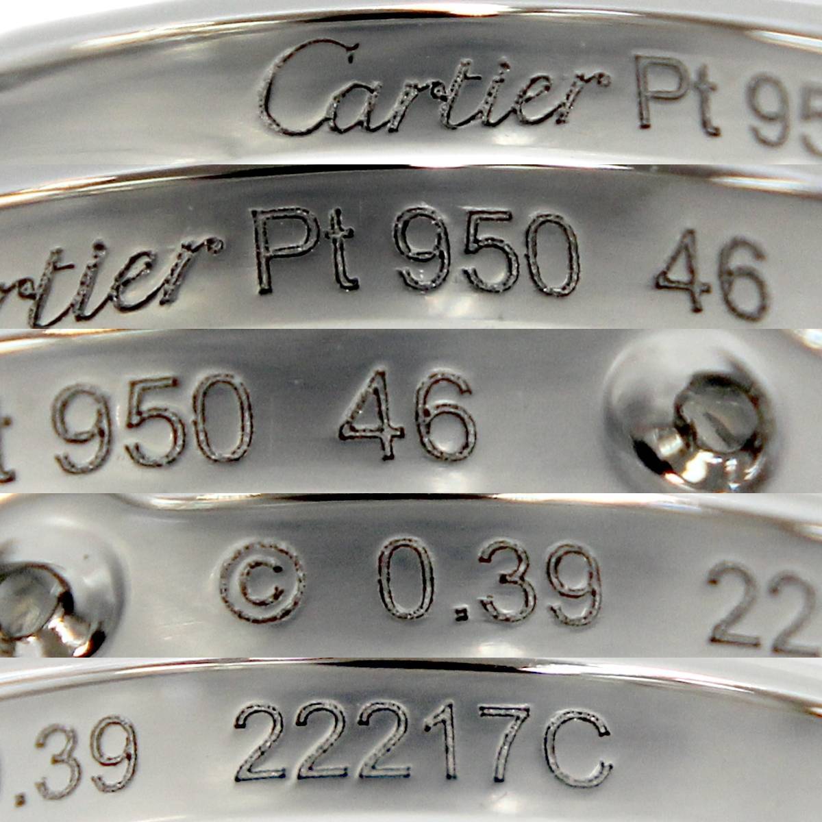 若者の大愛商品 2.8g G/VS1/EX 0.39ct プラチナ Pt950 指輪 リング