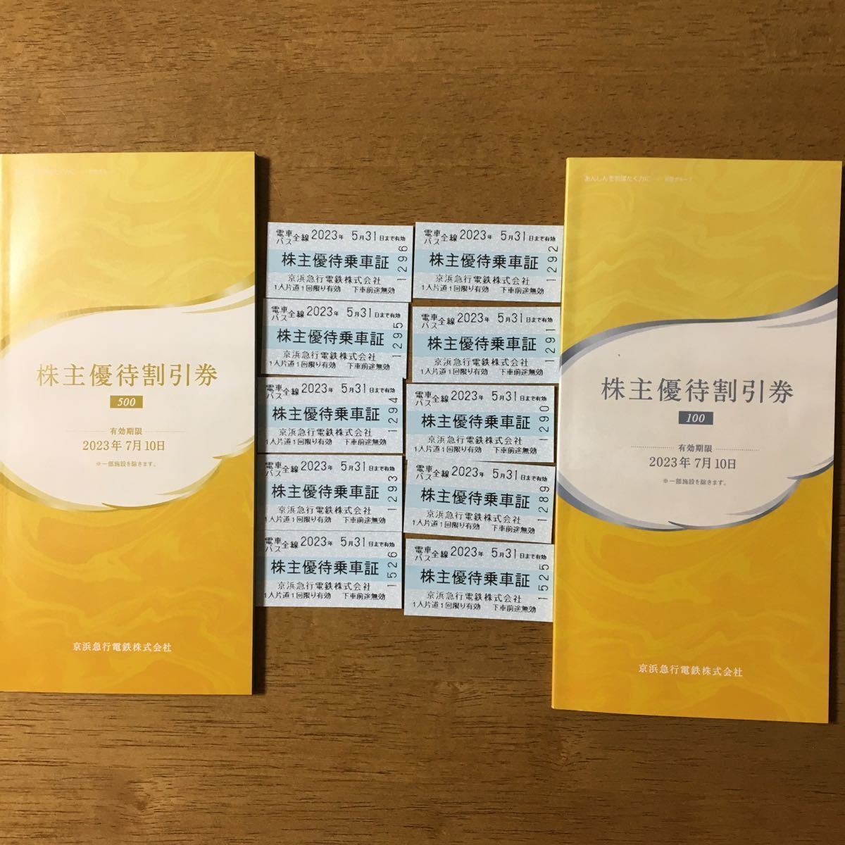 驚きの値段 京急株主優待券500株券4冊セット cosmetologiauba.com