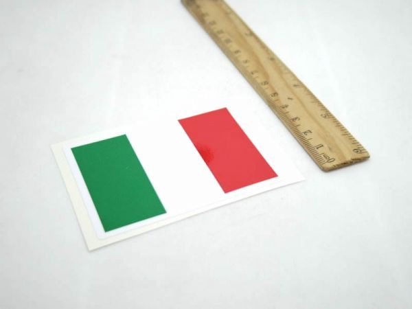イタリア国旗 ステッカー 防水 シール 8cm_画像7