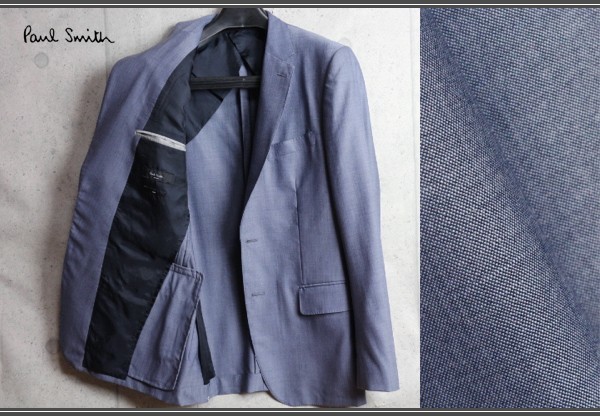 【良好品】 新品ポールスミス SMITH ジャケットM紺/定価6.1万円/PAUL ストレッチ ナチュラル 防しわ 撥水 清涼 スーパーファイン 春夏 Mサイズ 【良好品】 新品ポールスミス SMITH ジャケットM紺/定価6.1万円/PAUL ストレッチ ナチュラル 防しわ 撥水 清涼 スーパーファイン 春夏 Mサイズ