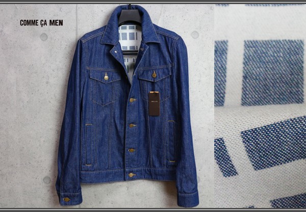 新しい到着 新品 コムサメン MEN/Gジャン/ジージャン CA ジャケットS紺/定価3.8万円/COMME デニム 抜染チェック Sサイズ 新しい到着 新品 コムサメン MEN/Gジャン/ジージャン CA ジャケットS紺/定価3.8万円/COMME デニム 抜染チェック Sサイズ