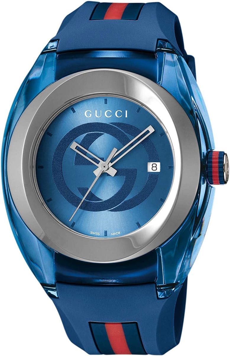 新品・未使用】GUCCI[グッチ] 腕時計 SYNC YA137104Aブルー 腕時計