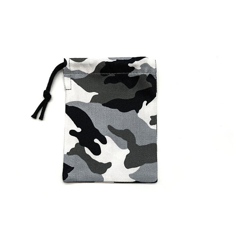  super Mini pouch *SSS sack [ camouflage pattern white × gray ] pouch / amulet sack / pouch / small amount . sack / inset less / made in Japan / present / camouflage / Army 